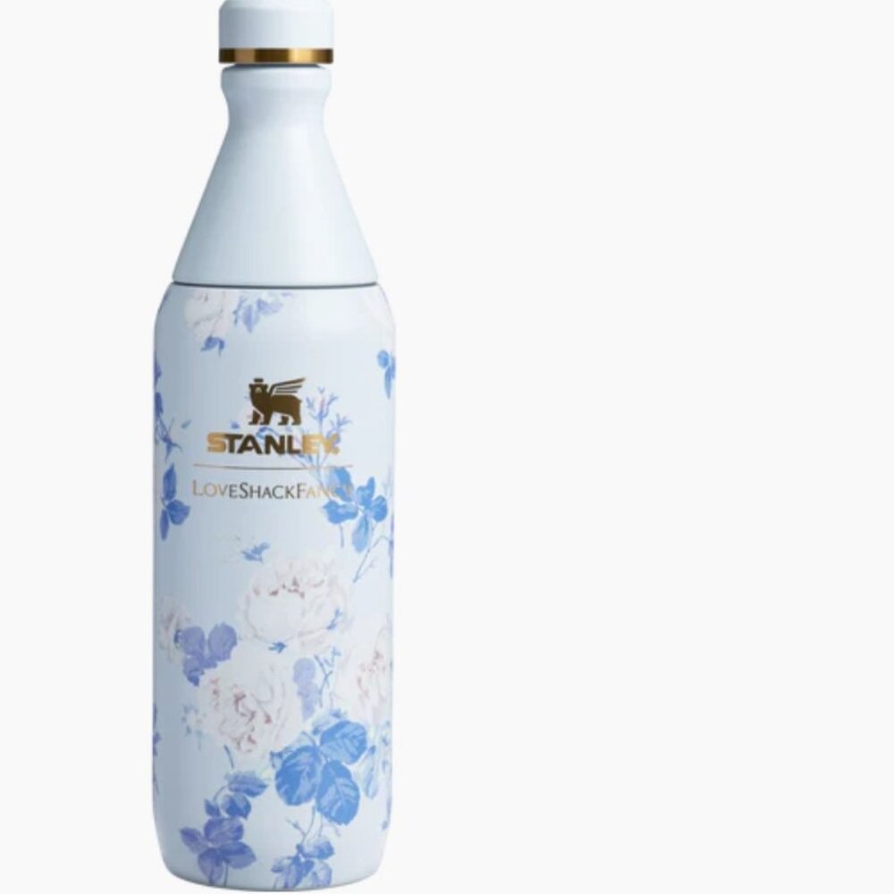 The Stanley X LoveShackFancy All Day Slim Bottle 20oz.